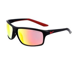 Nike NIKE ADRENALINE 22 M DV2155 NKDV2155 010 matte black red mirro Sunglasses Unisex Polycarbonate, Standard, 64