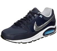 Nike Nike Air Max Command Leather - Scarpe Running Uomo, Blu (Obsidian/Metallic Silver/Bluecap/White 401), 44 EU