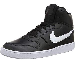 Nike Nike Ebernon Mid - Scarpe da Ginnastica Basse Uomo, Nero (Black/White 001), 41 EU
