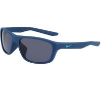 Nike Unisex Nike NIKE LYNK FD1806 409 Occhiali da sole Bio-iniettato Blu Grigio scuro Squadrata Normale Fotocromatiche
