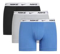 Nike Nike Men's Essential Cotton Stretch W/Fly Boxer Brief 3pk Underwear Boxer Corti Uomo