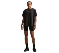 Nike Top a maniche corte Nike One Dri-FIT con laccetti sul retro small Nero
