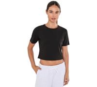 Nike Zenvy Dri-Fit IB8964-010 - Maglia a Maniche Corte da Donna, Colore Nero/Grigio Freddo