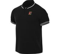 Polo da tennis da uomo Nike Court Heritage Tennis - Nero