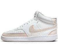 Nike NikeCourt Vision Mid, Sneaker Donna, Summit White/Lt Orewood BRN-White, 38.5 EU