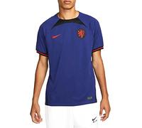 Nike Nk DF Stad T-Shirt, Deep Royal Blue/Black/Habanero, S Uomo