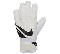 Nike NK GK Match JR-FA20, Guanti da Calcio Unisex Bambini, White/Black/(Black), 5