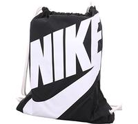 Nike Heritage Gmsk, Sacco da Palestra Unisex Adulto, Nero/Bianco/Bianco, Taglia Unica