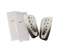 Nike Nk Merc Lt Grd Parastinchi, Uomo, White/Black/Mtlc Vivid Gold/White, L