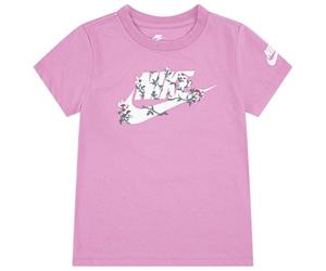 Nike Nkg Floral Futura SS Tee T-Shirt Bambine e Ragazze