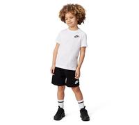Nike - Nkn Club Lbr Knit Short Set, T-Shirt Bambine e Ragazze