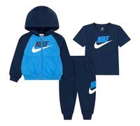 Nike Completo Tuta e T-shirt da Bambino Color Blocked Hbr Blu Taglia 4-5 A Codice 86N341-U90 Blu