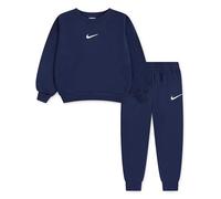 Nike Set felpa NKN Essential Fleece Crew Blu 6-7 anni Bambino/Bambina