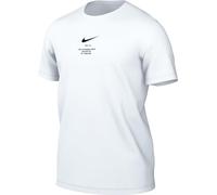 Nike NSW Big Swoosh, T-Shirt da Uomo (XS, Bianco)