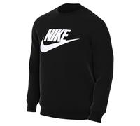 Nike NSW Club Crew Felpa, Nero, M Uomo