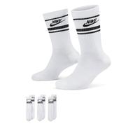NIKE Nsw Everyday Essential Cr Calzini White/Black/Black M
