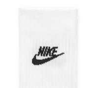 Nike Everyday Essential Crew 3 Pack Unisex - Calze Bianco - Taglia 38 - 42 White 38 - 42