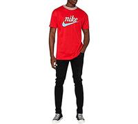 Nike NSW He Top Mesh Gx T-Shirt, T-Shirt Uomo, Rosso (University Red), (Taglia Produttore: Large)