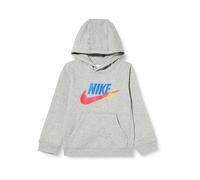 NIKE NSW Si Felpa con Cappuccio Dk Grey Heather M