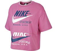 NIKE NSW Top T-Shirt Rosa da Donna CJ2040-691