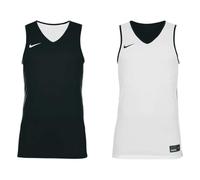 NIKE Team Basketball Reversible Jersey 20 Canottiera, Nero, L Uomo