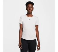 Nike One Classic Dri-Fit Maglietta Donna-Bianco in bianco, Taglia: XL