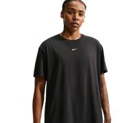 Nike Top a maniche corte Nike One Dri-FIT con laccetti sul retro medium Nero