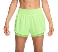 Nike One Dri-FIT DX6012 - Pantaloncini da donna a vita media 2 in 1, 7,5 cm