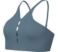 Nike One Keyhole HJ3726 - Reggiseno Sportivo Imbottito con Presa Leggera e Scollo Alto