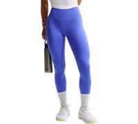 Nike One Seamless Front High Rise Leggings Leggins S Azzurro