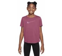Nike One Sport Jr - T-shirt - ragazza XS Dark Pink junior Dri-Fit