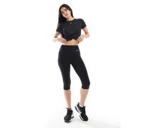 Nike - One Training - Leggings stile capri neri a vita alta-Nero M