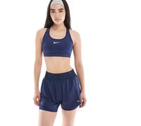 Pantaloncini da tennis da donna Nike Dri-Fit One - midnight navy/reflective silver - Blu