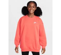 Nike Over Small Logo Jr - Felpa - Rosa 8-10ANNI