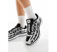 Nike - P-6000 - Sneakers argento e nere WM 10
