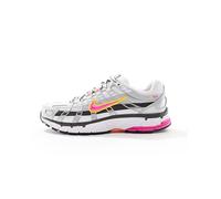 Nike Sneaker W P-6000, White/Laser Fuchsia-Mtlc Platinum, BV1021-100, 38 EU (7 US)