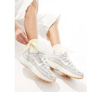 Nike - P-6000 - Sneakers color argento e beige-Bianco WM 8.5