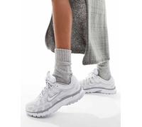 Nike - P-6000 - Sneakers unisex bianche e argento-Bianco WM 9.5