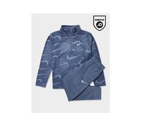 Nike Pacer All Over Print 1/4 Zip Tracksuit Children, Blue 2-3Y