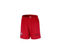 Nike Pantaloncini Basket Nba Bulls Rosso Nero Uomo M
