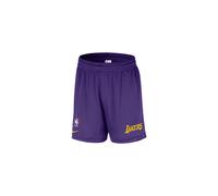 Nike Pantaloncini Basket Nba Lakers Viola Giallo Uomo M