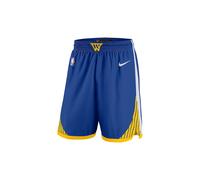 Nike Pantaloncini Basket Nba Warriors Swingman Icon Blu Giallo Uomo XL