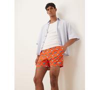 Costume da bagno Nike Swim Good Sport Style 5Inch Volley arancione blu - XL