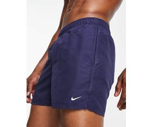 Nike - Pantaloncini da bagno stile volley da 5" color blu navy XS