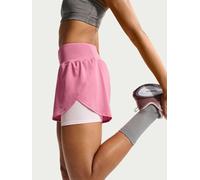 Nike Pantaloncini da corsa Nike Tempo Flow Dri-FIT Mesh 2-in-1 medium rosa