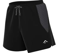 Nike Pantaloncini da Corsa Trail Dri-Fit con Slip Integrati da Uomo (Circa 15 Cm), Black/Anthracite/Anthracite/Summit White, HJ3574-010, 2XL