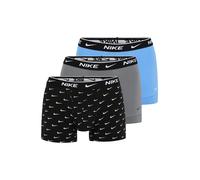 NIKE Pantaloncini intimi sportivi azzurro / grigio scuro / nero / bianco Uomo NIKE S azzurro / grigio scuro / nero / bianco