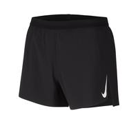 Nike Pantaloncini Running 4In Aeroswift Nero Bianco Uomo XL