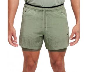 Nike Pantaloncini Running Stride 5" 2In1 Jade Horizon Uomo XL