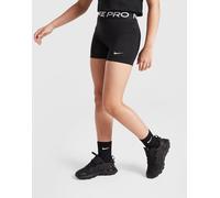 Pantaloncini per ragazze Nike Pro 3in - black/white - Nero (XS)